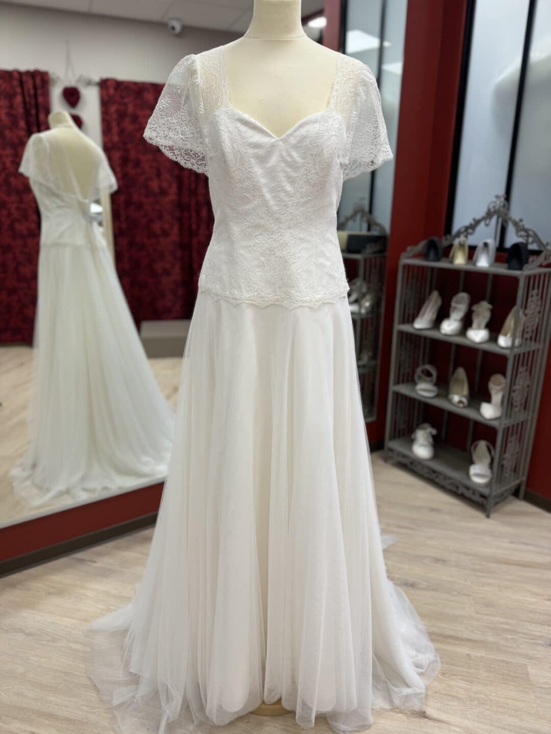 Robe de mariée PANNACOTTA ROBE TULLE SOUPLE