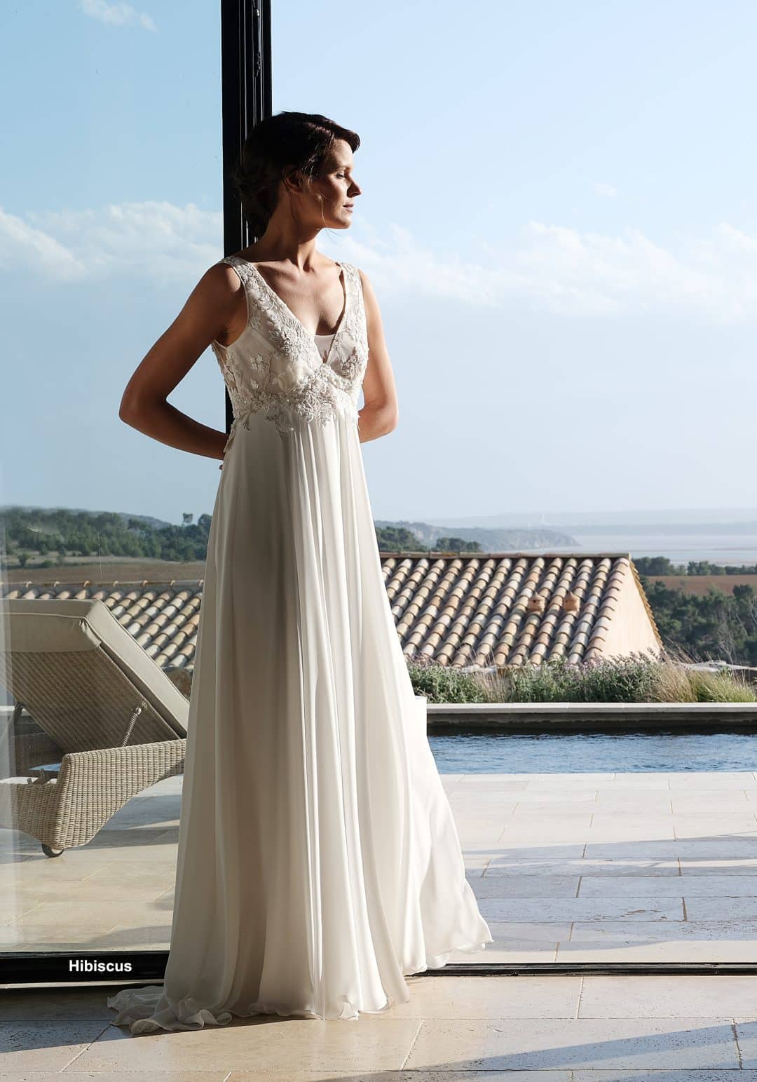 Robe de mariée HIBISCUS Ivoire